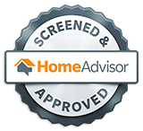 screened and approved restoration company home advisor badge